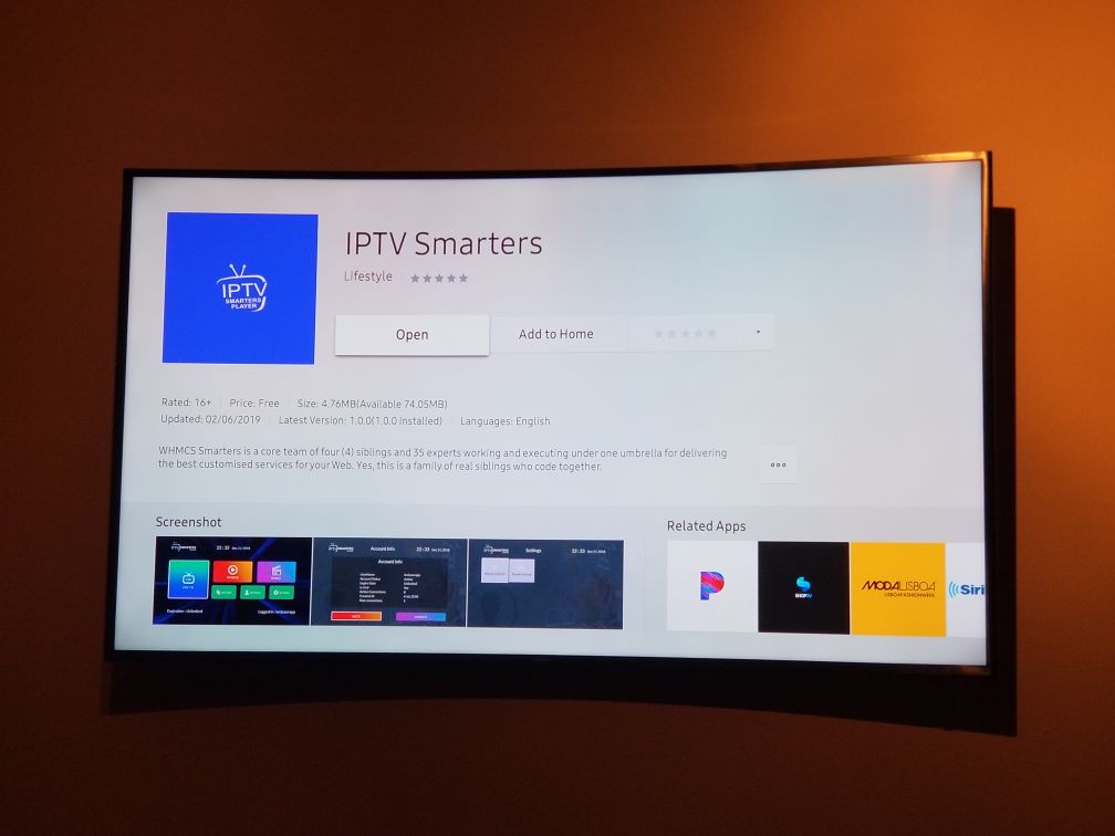 IPTV on Samsung Tv in Kenya